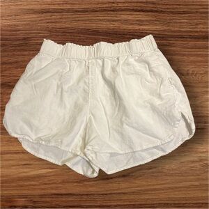 Universal Thread White Athletic Shorts Elastic Waist Relaxed Fit